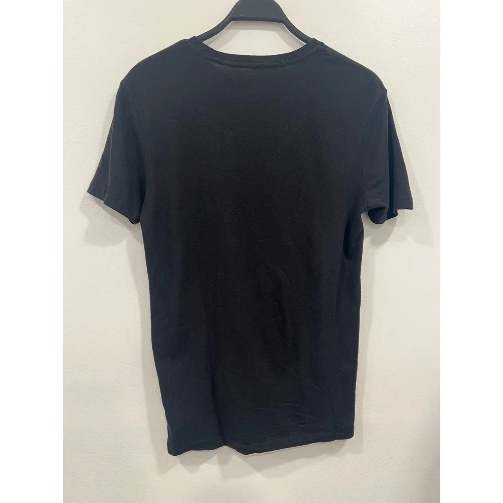 Old Navy Graphic Tee Boys Small Black DJ Turntable Record Player T-Shirt